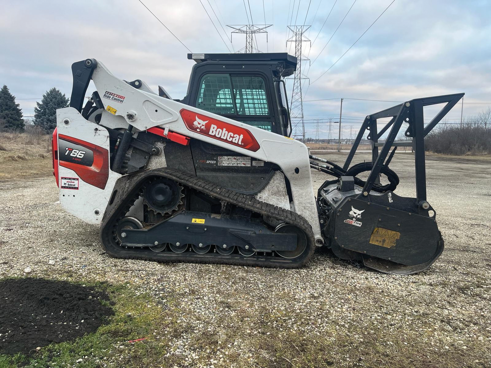 G&K Equipment Rental - Mulching Tractor, T86 T4 W/Bobcat61 Drum Mulcher - 7