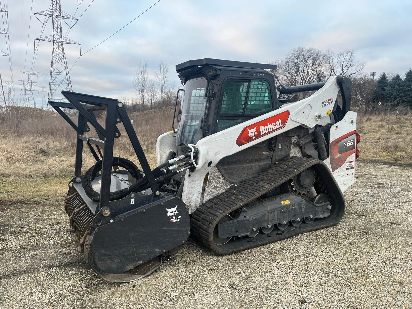 G&K Equipment Rental - Mulching Tractor, T86 T4 W/Bobcat61 Drum Mulcher - 5